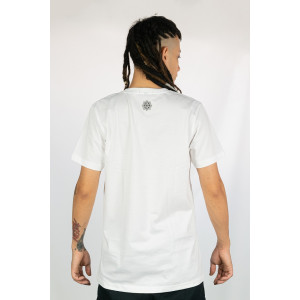 T-shirt Mandala Radiance Λευκό