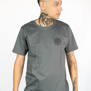 T-shirt Mandala Sacred Balance Γκρι