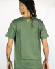 T-Shirt Mandala Solar Bloom Χακί