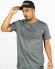 T-shirt Mandala Solar Σκούρο Γκρι
