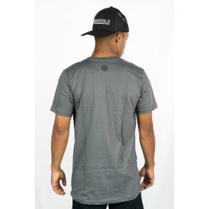 T-shirt Mandala Solar Σκούρο Γκρι
