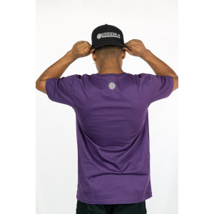 T-shirt Mandala Solar Μωβ