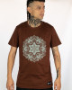 T-shirt Mandala Spirit Καφέ