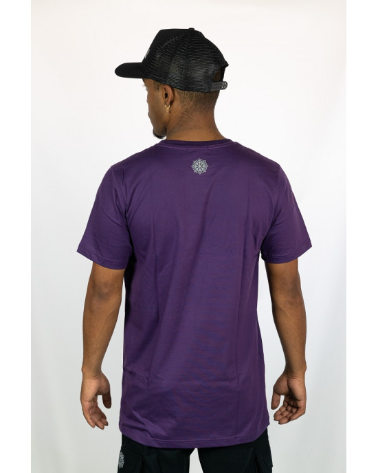 T-shirt Mandala Spirit Μωβ