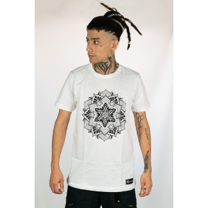 T-shirt Mandala Spirit Λευκό