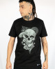 T-shirt PsySkull Shroom Μαύρο