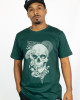 T-shirt PsySkull Shroom – Σκούρο Πράσινο