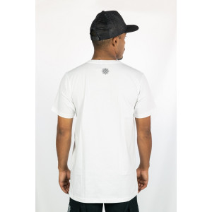 T-shirt PsySkull Shroom Λευκό