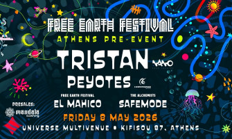 Free Earth Festival Athens Pre-event με TRISTAN Presales @ Mandala Clothing Store