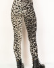 Κολάν Animal Print Leopard Άσπρο