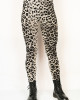 Κολάν Animal Print Leopard Άσπρο