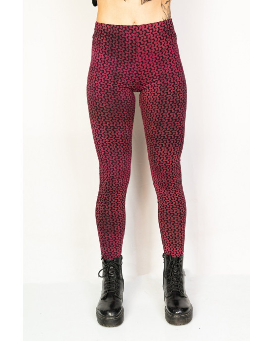 Κολάν Mandala Hypnotic Pattern Φούξια Κολάν Mandala Hypnotic Pattern Φούξια