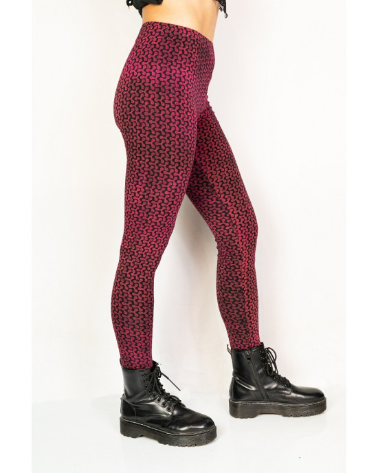 Κολάν Mandala Hypnotic Pattern Φούξια Κολάν Mandala Hypnotic Pattern Φούξια
