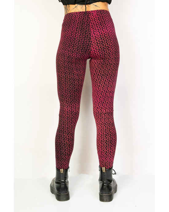 Κολάν Mandala Hypnotic Pattern Φούξια Κολάν Mandala Hypnotic Pattern Φούξια