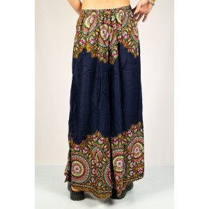 Παντελόνα Mandala Paisley Bloom Μπλε Σκούρο