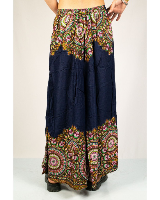 Παντελόνα Mandala Paisley Bloom Μπλε Σκούρο