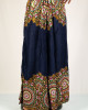 Παντελόνα Mandala Paisley Bloom Μπλε Σκούρο