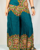 Παντελόνα Mandala Paisley Bloom Πετρόλ