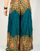 Παντελόνα Mandala Paisley Bloom Πετρόλ