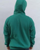 Half Zip Φούτερ Hoodie 2zip Πράσινο