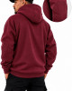 Mandala Half-Zip Hoodie – Μπορντό