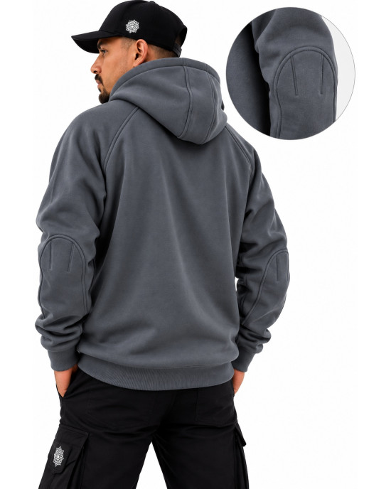 Mandala Half Zip Hoodie – Γκρι Σκούρο Mandala Half Zip Hoodie – Γκρι Σκούρο