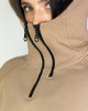 Mandala Half-Zip Hoodie – Τιρκουάζ