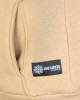 Mandala Half Zip Hoodie - Ανοιχτό Καφέ
