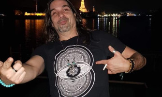 Talamasca wearing Mandala Clothing