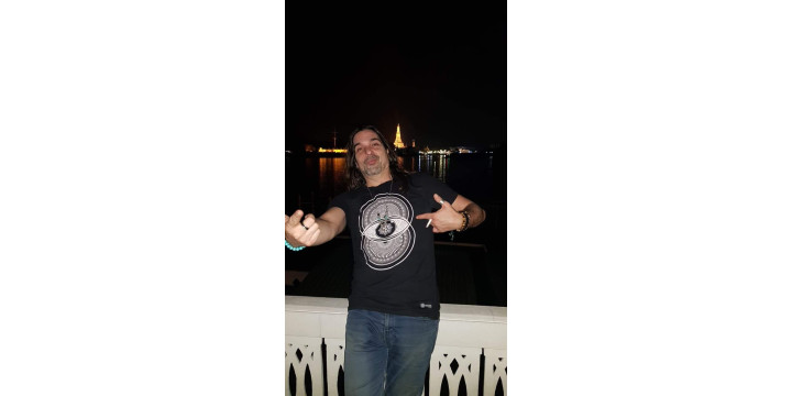 Talamasca wearing Mandala Clothing