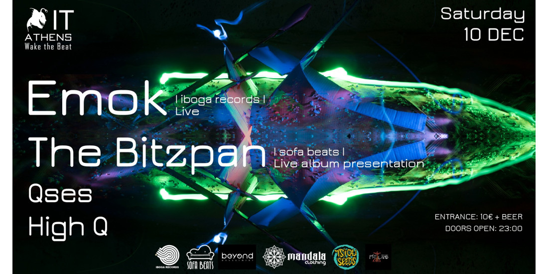 Emok (Iboga) / The Bitzpan (Sofa Beats) Live album Pres. @IT Athens