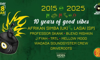 Boom Selectah - 10 YEARS OF GOOD VIBES | Προπώληση @Mandala Clothing Stores