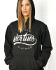 7virtues Φούτερ - Hoodies Label2 Black