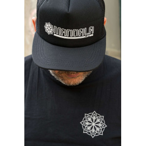 Mandala Name Snapback Hat Black