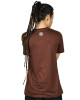 Mandala Circle Tshirt Καφέ