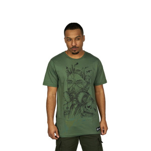 T-Shirt Human Greed Χακί