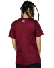 T-Shirt Indian Women Μπορντό