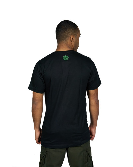 T-Shirt Mandala Cube Μαύρο
