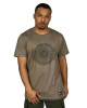 T-Shirt Mandala Eye Ανοιχτό Καφέ