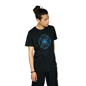T-Shirt Mandala Flash Μαύρο