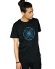 T-Shirt Mandala Flash Μαύρο