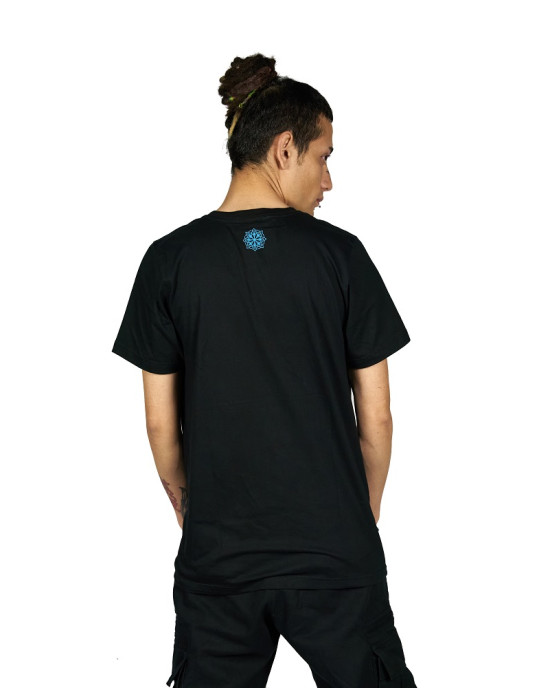T-Shirt Mandala Flash Μαύρο
