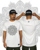 T-Shirt Mandala Flower of Life Άσπρο