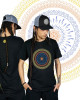 T-Shirt Mandala Quantum Μαύρο