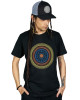 T-Shirt Mandala Quantum Μαύρο