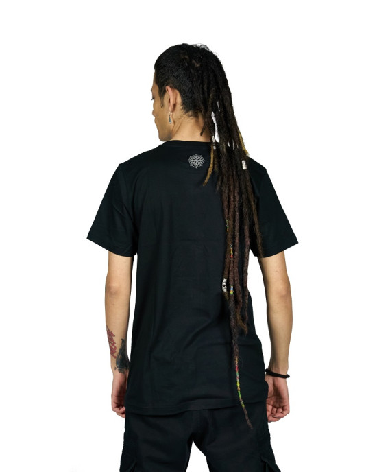 Tshirt Mushroom Elf Μαύρο