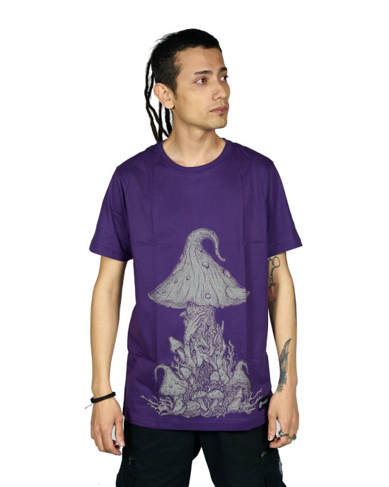 Tshirt Mushroom Elf Μωβ