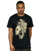 T-Shirt Mushroom Scull Μαύρο