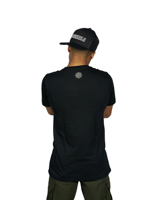 T-Shirt Psycho Star Μαύρο