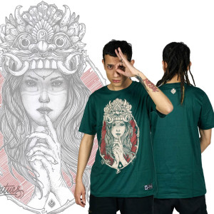 TShirt Seven Virtues Boma Σκούρο Πράσινο 